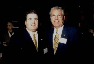 Governor Carcieri with Steve Florio