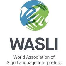 World Association of Sign Language Interpreters (WASLI) logo