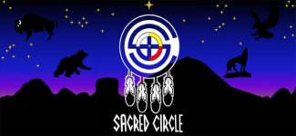 Sacred Circle (formerly Intertribal Deaf Council) logo